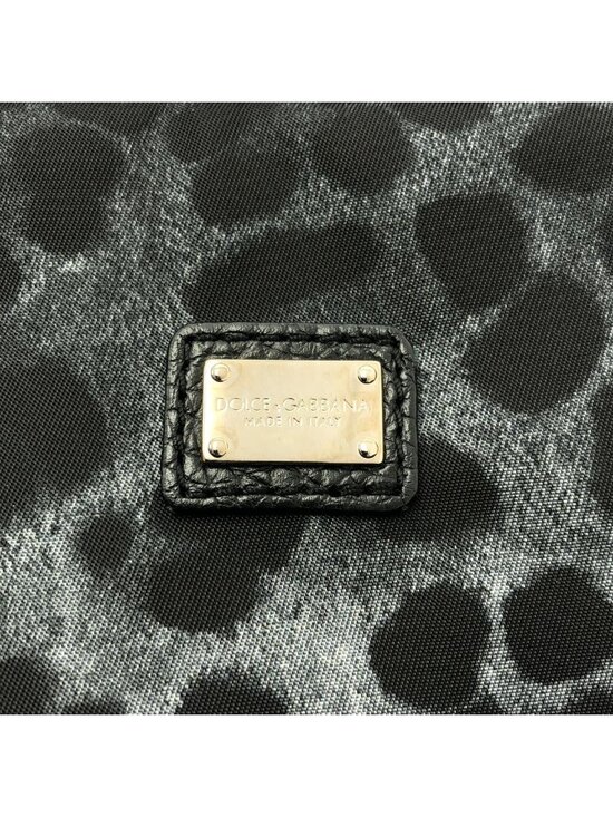 Dolce & Gabbana Graphic Print Backpack Gray Black main image 5